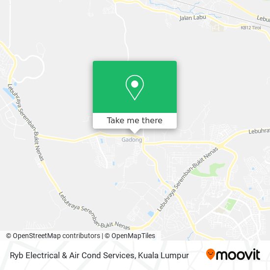 Ryb Electrical & Air Cond Services map
