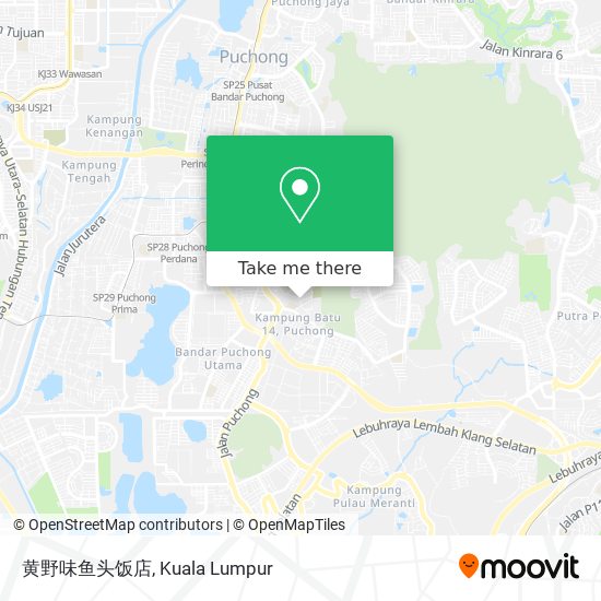 黄野味鱼头饭店 map