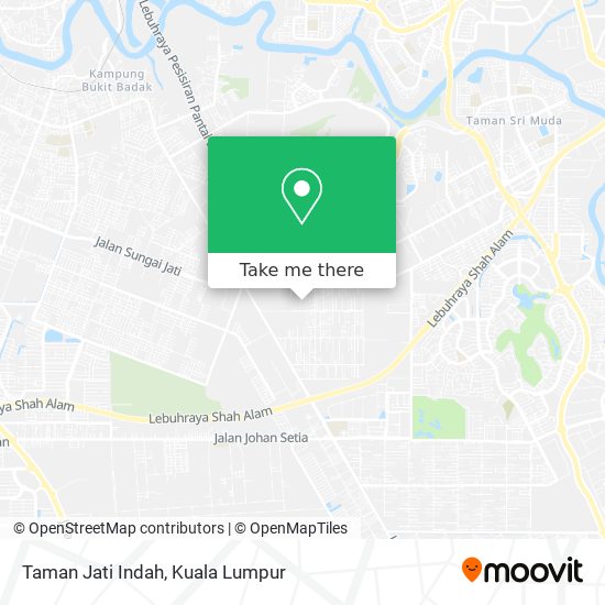Peta Taman Jati Indah