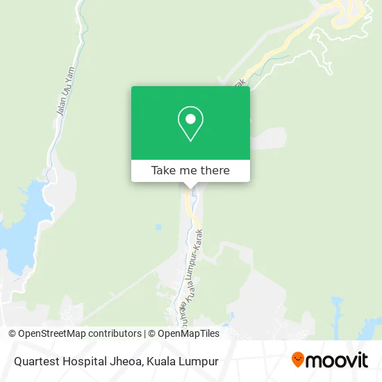 Quartest Hospital Jheoa map