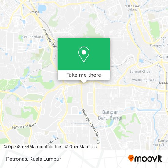 Petronas map