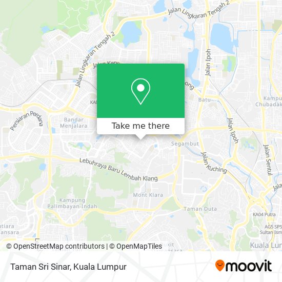 Taman Sri Sinar map