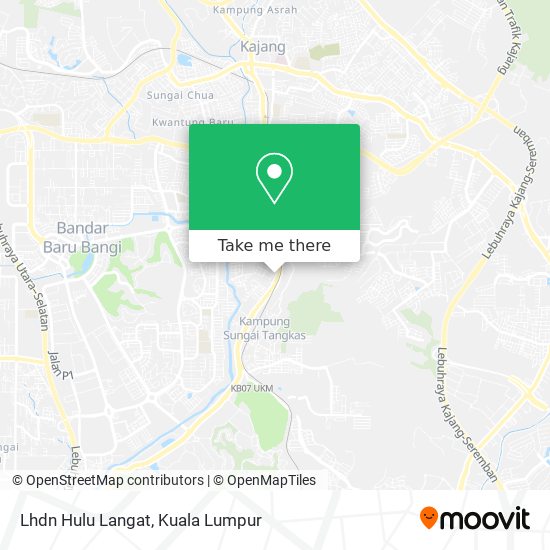 Lhdn Hulu Langat map