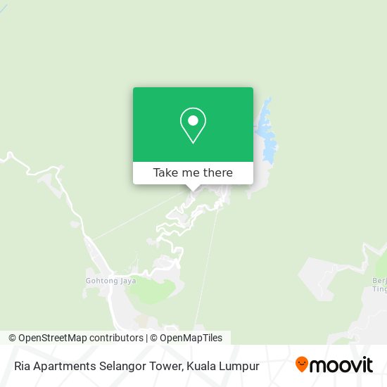 Ria Apartments Selangor Tower map