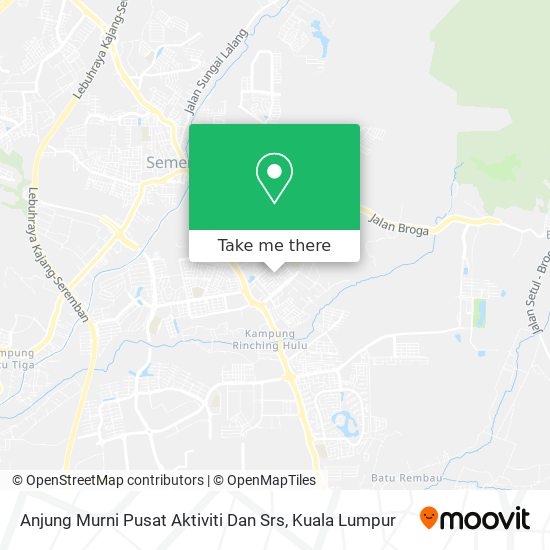 Anjung Murni Pusat Aktiviti Dan Srs map