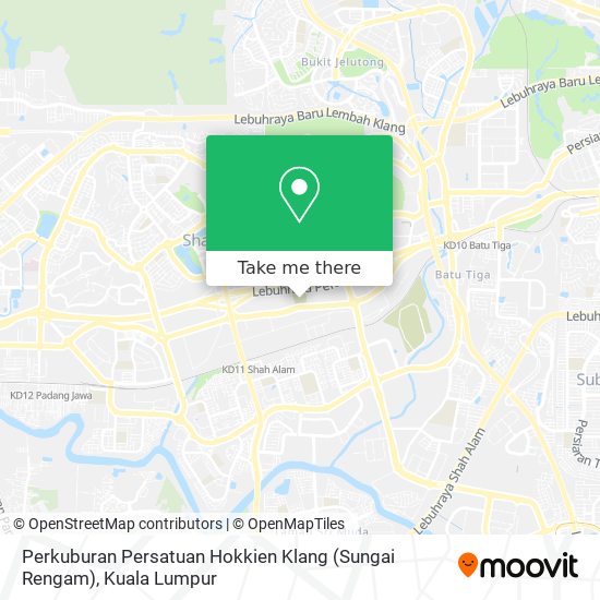 Perkuburan Persatuan Hokkien Klang (Sungai Rengam) map