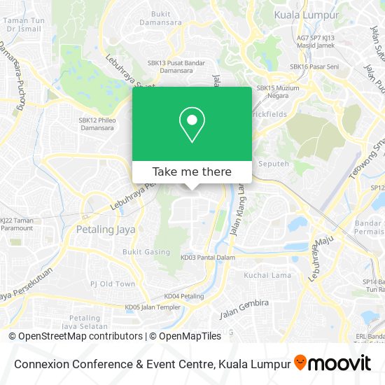 Connexion Conference & Event Centre map