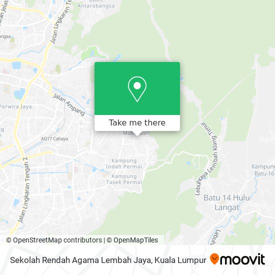 Sekolah Rendah Agama Lembah Jaya map