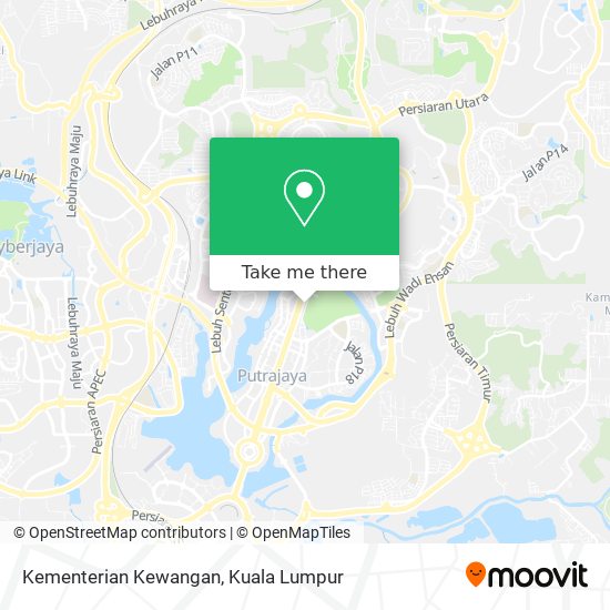 Kementerian Kewangan map