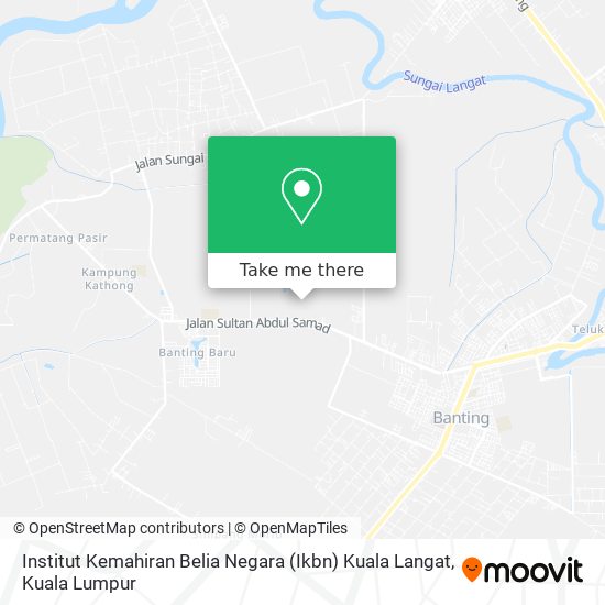Institut Kemahiran Belia Negara (Ikbn) Kuala Langat map