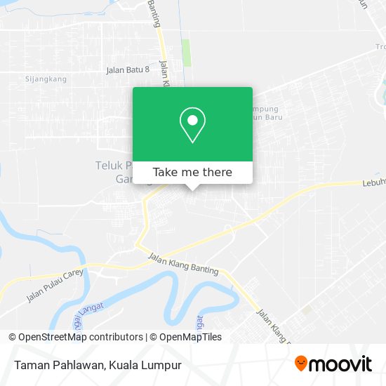 Taman Pahlawan map