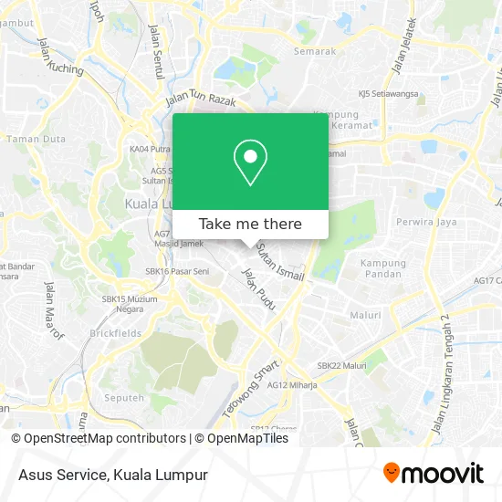 Asus Service map