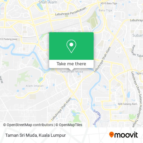 Peta Taman Sri Muda