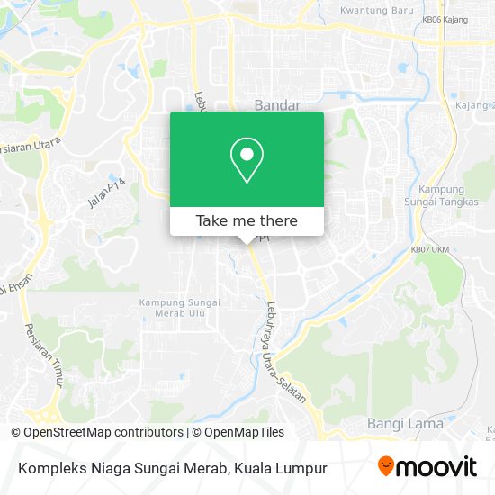 Peta Kompleks Niaga Sungai Merab