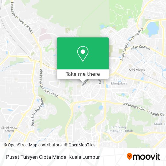 Pusat Tuisyen Cipta Minda map