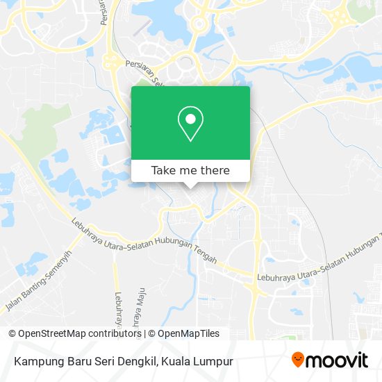 Peta Kampung Baru Seri Dengkil