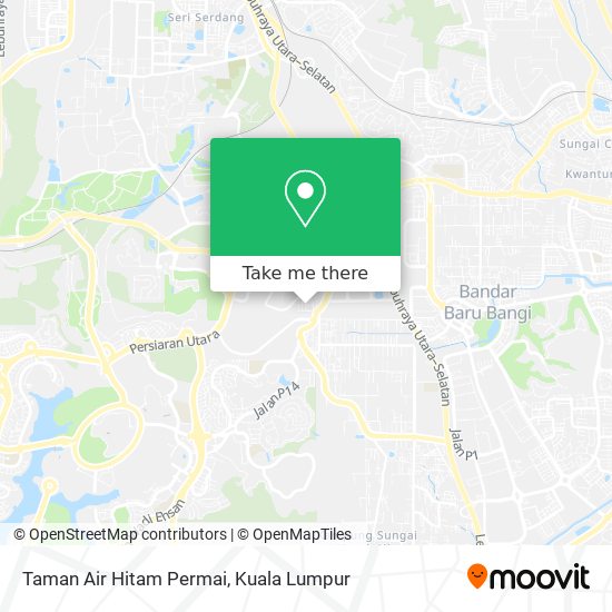 Taman Air Hitam Permai map