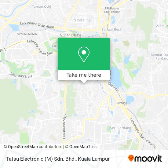 Tatsu Electronic (M) Sdn. Bhd. map