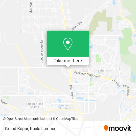 Grand Kapar map