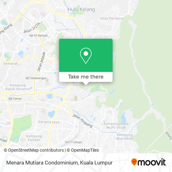 Menara Mutiara Condominium map