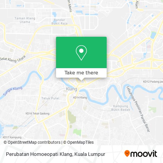 Peta Perubatan Homoeopati Klang