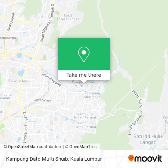 Kampung Dato Mufti Shuib map