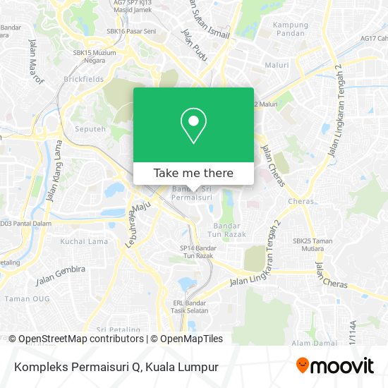 Kompleks Permaisuri Q map