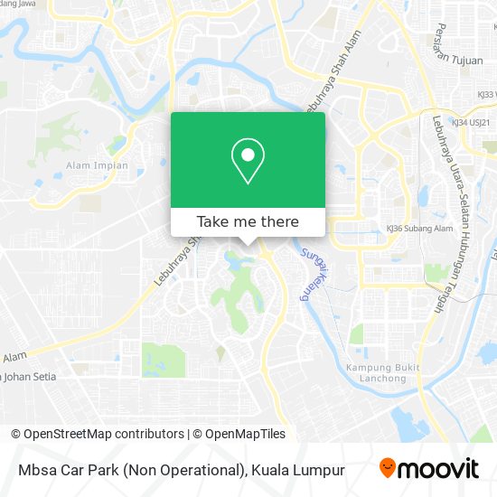 Mbsa Car Park (Non Operational) map