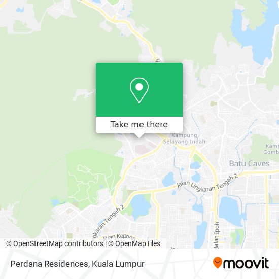 Perdana Residences map