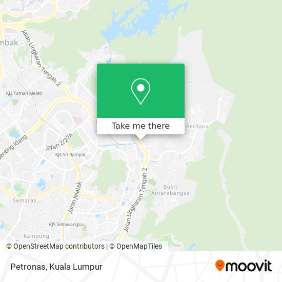 Peta Petronas