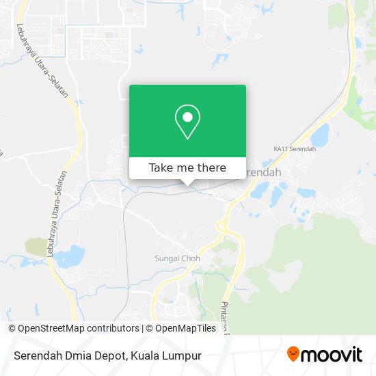 Peta Serendah Dmia Depot