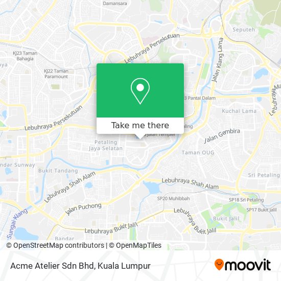 Acme Atelier Sdn Bhd map