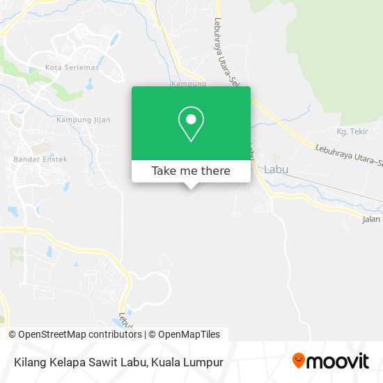 Kilang Kelapa Sawit Labu map