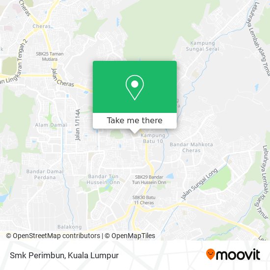 Smk Perimbun map