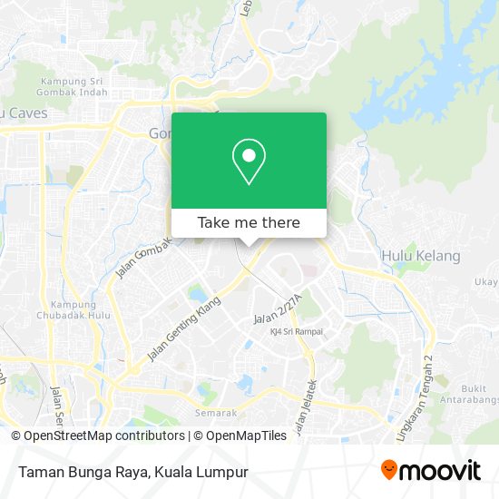 Taman Bunga Raya map