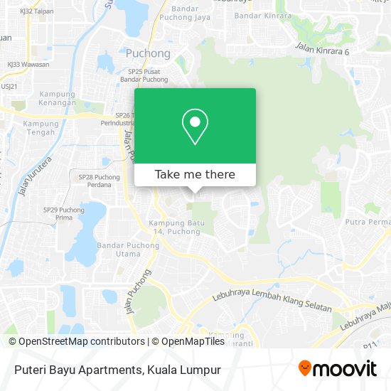 Puteri Bayu Apartments map