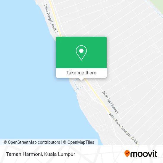 Taman Harmoni map