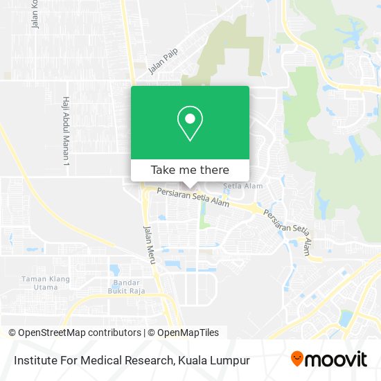 Institute For Medical Research map