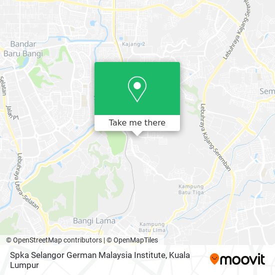 Spka Selangor German Malaysia Institute map
