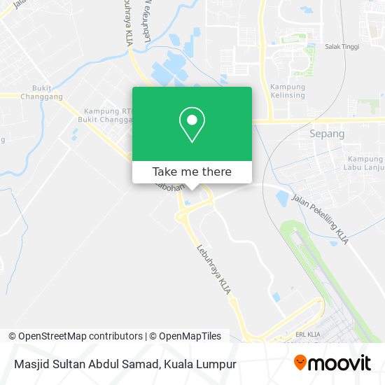 Masjid Sultan Abdul Samad map