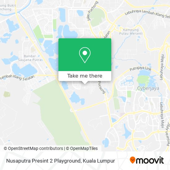 Nusaputra Presint 2 Playground map