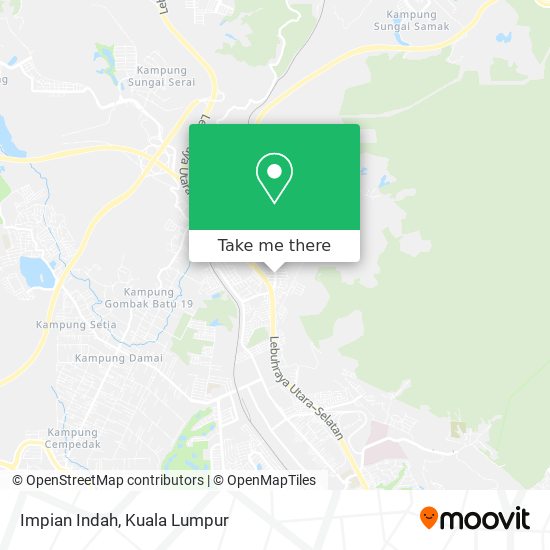 Impian Indah map