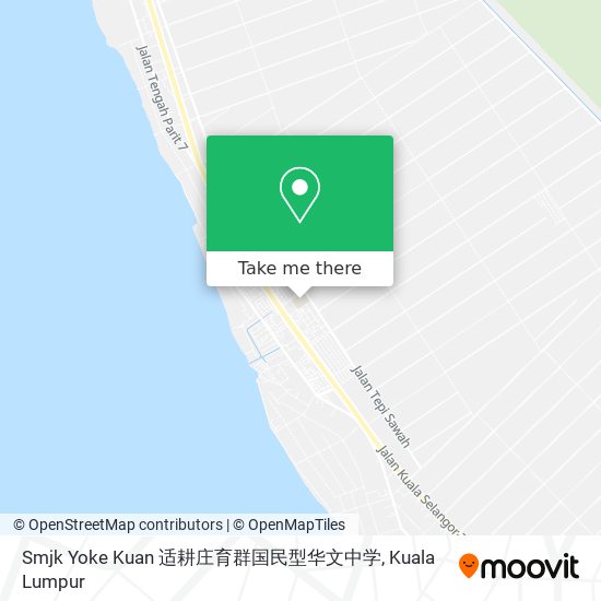 Peta Smjk Yoke Kuan 适耕庄育群国民型华文中学