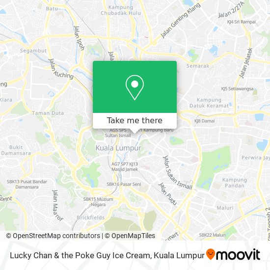 Lucky Chan & the Poke Guy Ice Cream map