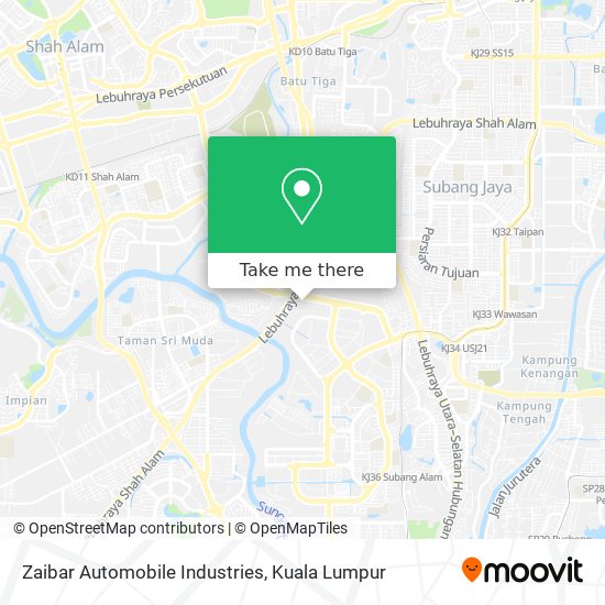 Zaibar Automobile Industries map