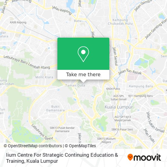 Iium Centre For Strategic Continuing Education & Training map