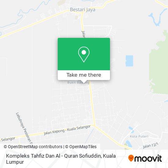 Kompleks Tahfiz Dan Al - Quran Sofiuddin map