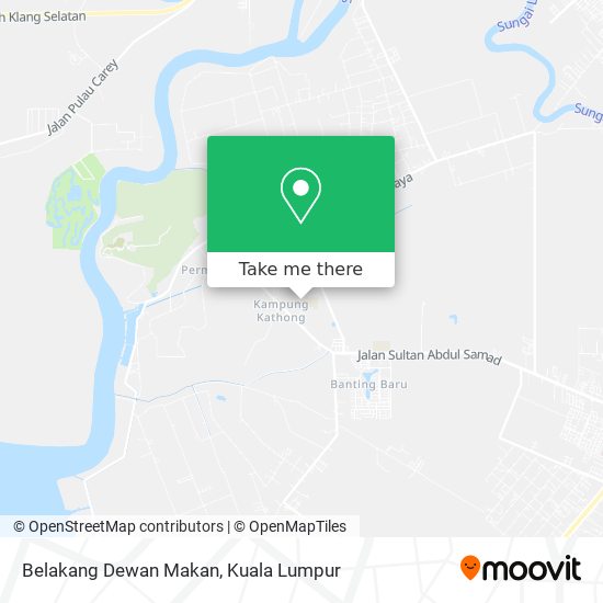 Belakang Dewan Makan map