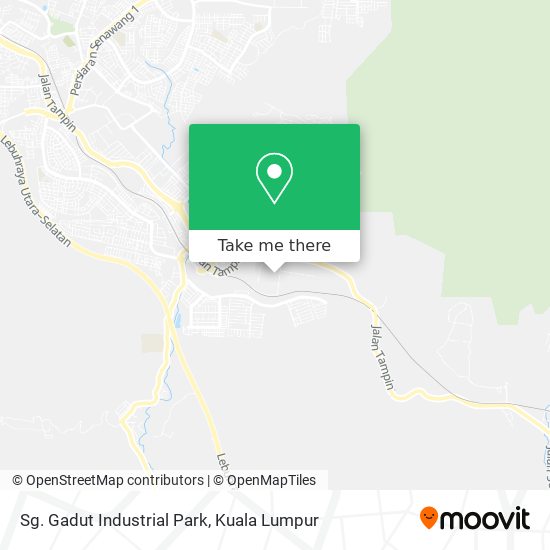 Sg. Gadut Industrial Park map