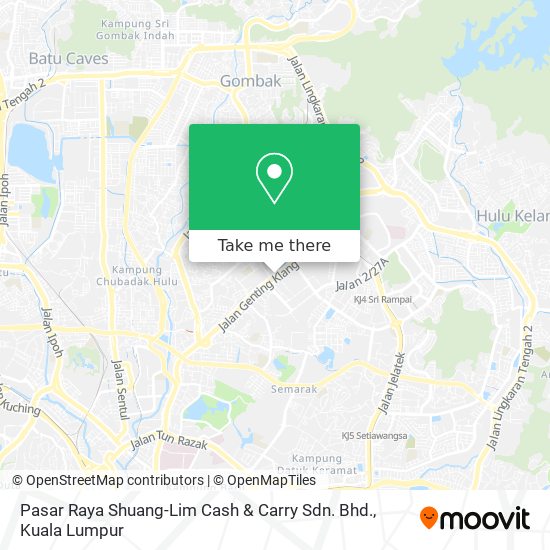 Pasar Raya Shuang-Lim Cash & Carry Sdn. Bhd. map